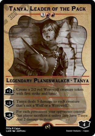 Tanya, Leader of the Pack