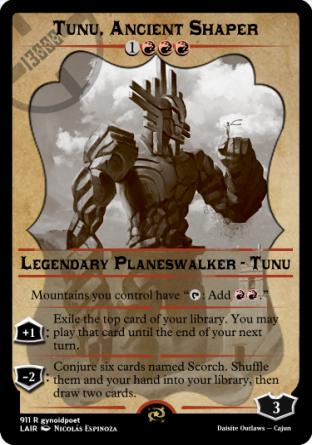 Tunu, Ancient Shaper