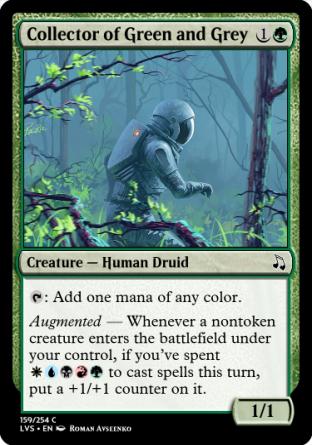 Collector of Green and Grey