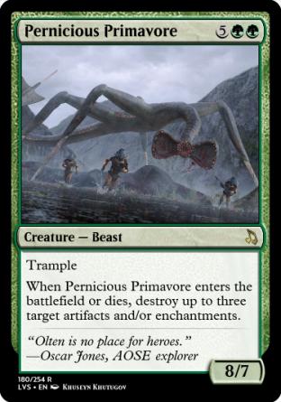 Pernicious Primavore