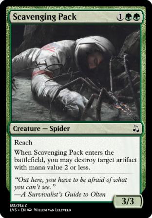Scavenging Pack