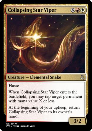Collapsing Star Viper