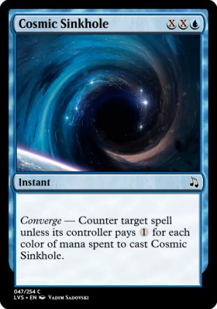 Cosmic Sinkhole