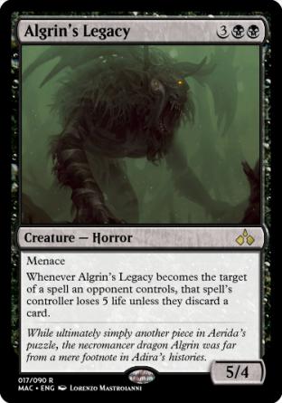 Algrin's Legacy
