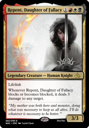 Repent, Daughter of Fallacy