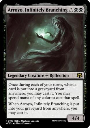 Arroyo, Infinitely Branching