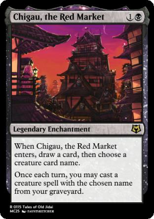 Chigau, the Red Market