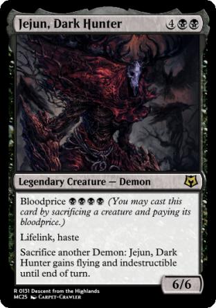 Jejun, Dark Hunter