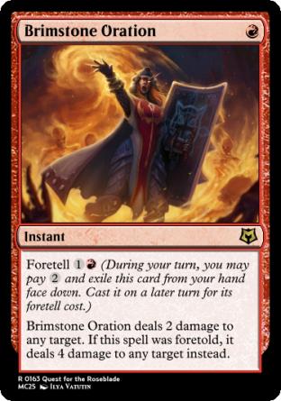 Brimstone Oration