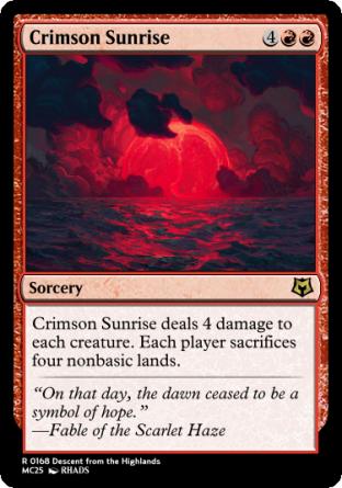 Crimson Sunrise