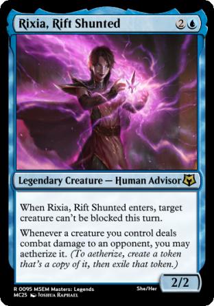 Rixia, Rift Shunted