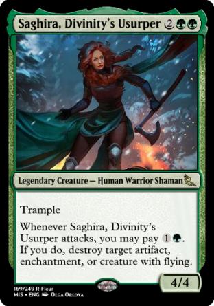 Saghira, Divinity's Usurper