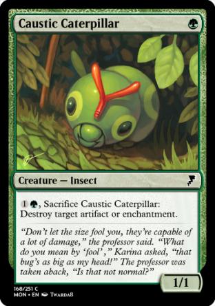 Caustic Caterpillar
