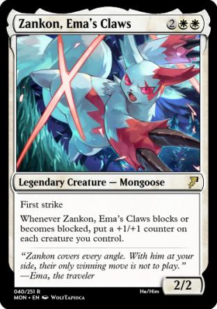 Zankon, Ema's Claws
