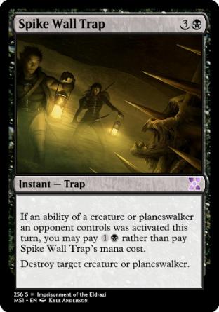 Spike Wall Trap