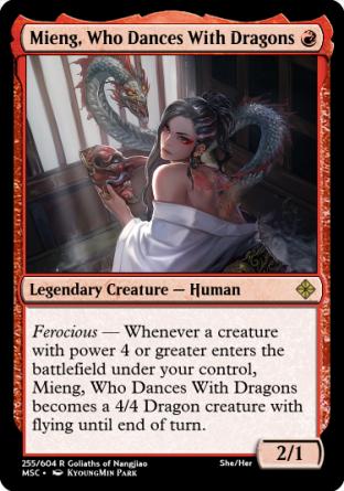 Mieng, Who Dances With Dragons