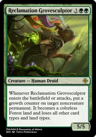 Reclamation Grovesculptor