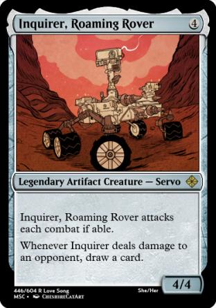Inquirer, Roaming Rover