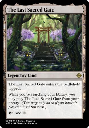 The Last Sacred Gate