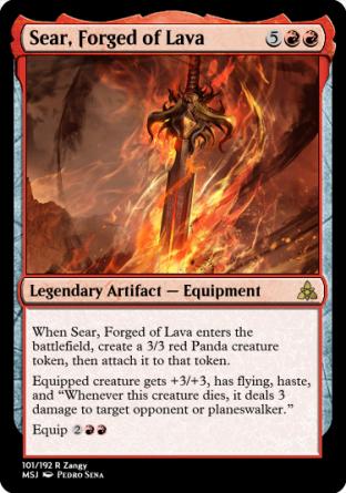 Sear, Forged of Lava