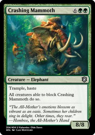 Crashing Mammoth