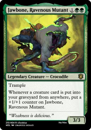 Jawbone, Ravenous Mutant