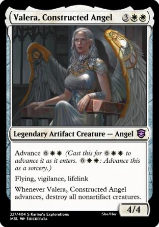 Valera, Constructed Angel
