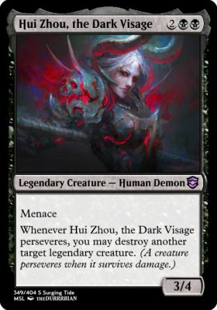 Hui Zhou, the Dark Visage