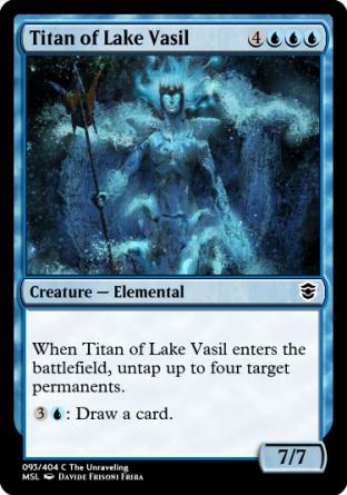 Titan of Lake Vasil