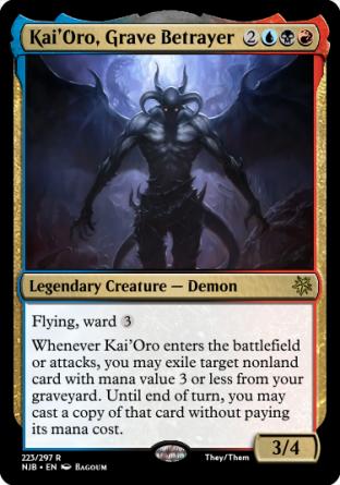 Kai'Oro, Grave Betrayer