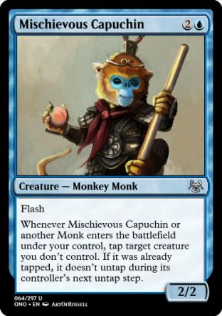 Mischievous Capuchin