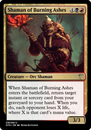 Shaman of Burning Ashes