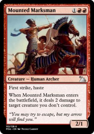 Mounted Marksman