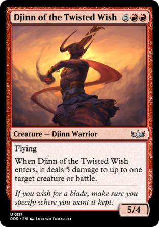 Djinn of the Twisted Wish