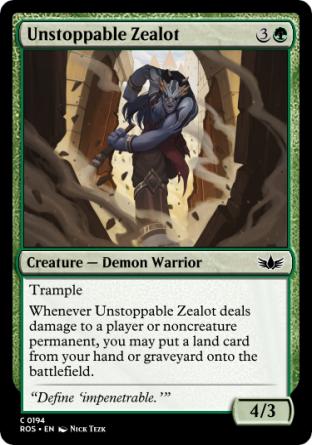 Unstoppable Zealot