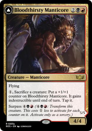 Bloodthirsty Manticore