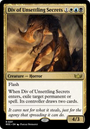 Div of Unsettling Secrets