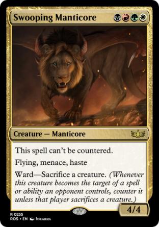 Swooping Manticore