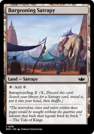 Burgeoning Satrapy