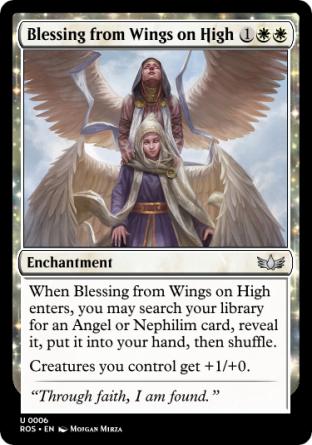 Blessing from Wings on High