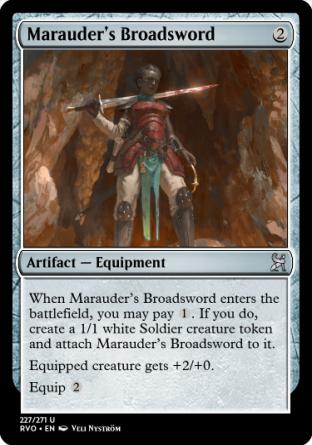 Marauder's Broadsword