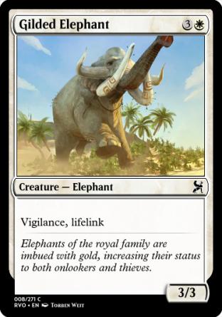 Gilded Elephant