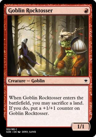 Goblin Rocktosser