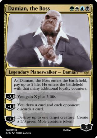 Damian, the Boss