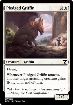 Pledged Griffin