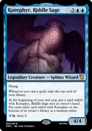 Korephyr, Riddle Sage