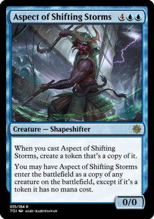 Aspect of Shifting Storms