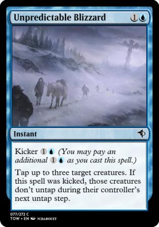 Unpredictable Blizzard