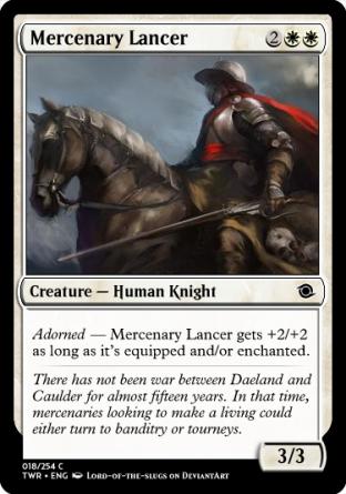 Mercenary Lancer