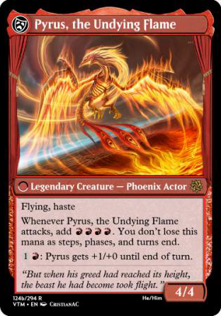 Pyrus, the Undying Flame